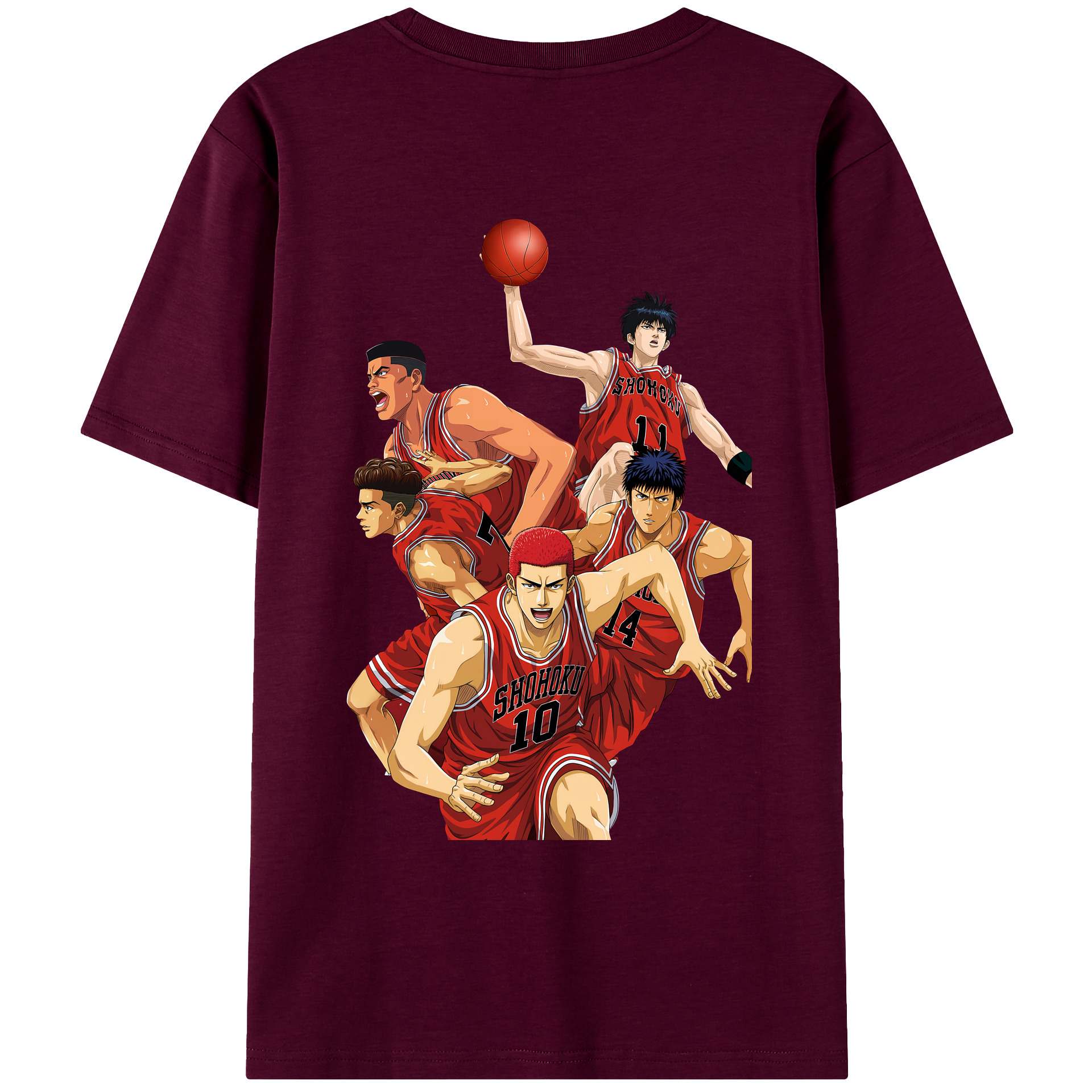 （画像用） SLAM DUNK／スラムダンク レディース半袖Tシャツ(バックプリント)